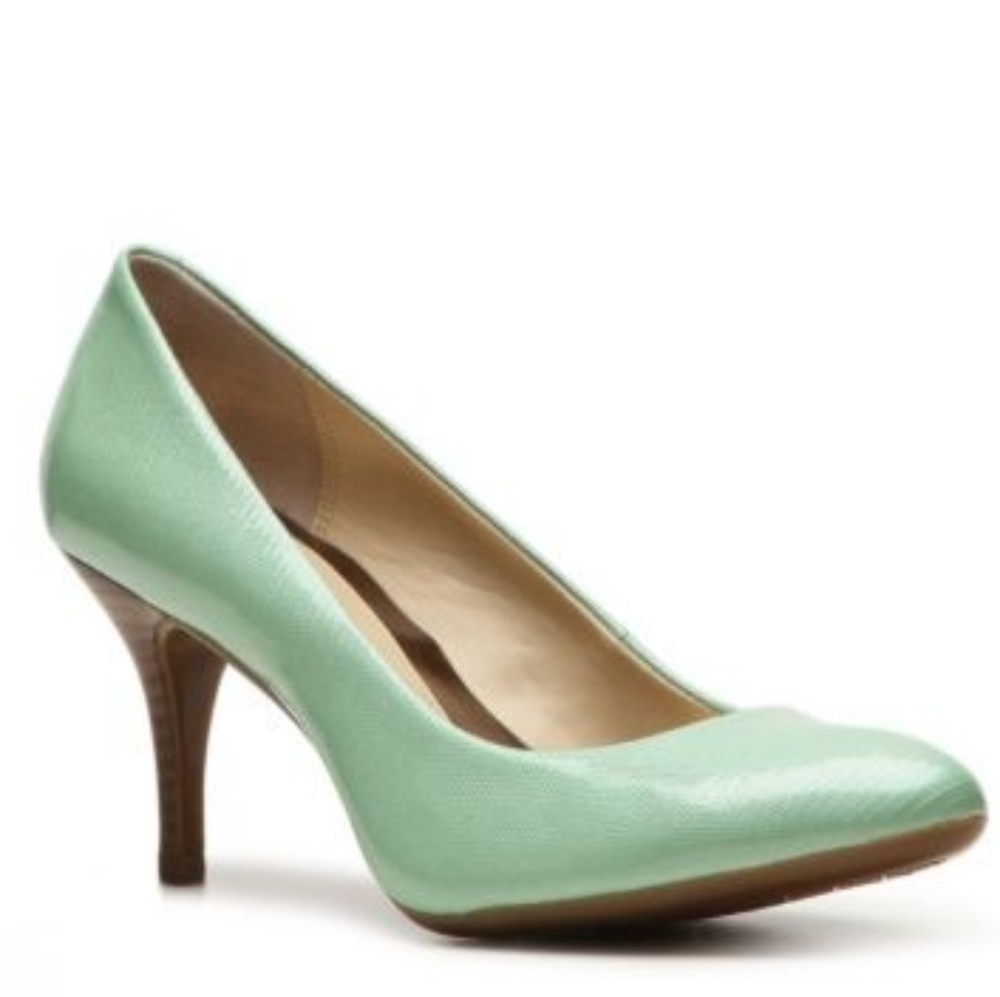 Calvin Klein Salene Patent Leather Pumps